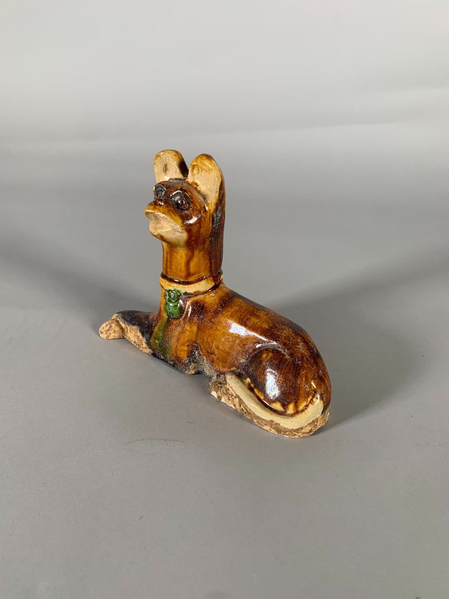 Sculpture Of A Guardian Dog China Tang Dynasty (618 - 907 Ad) China Archaeology-photo-3