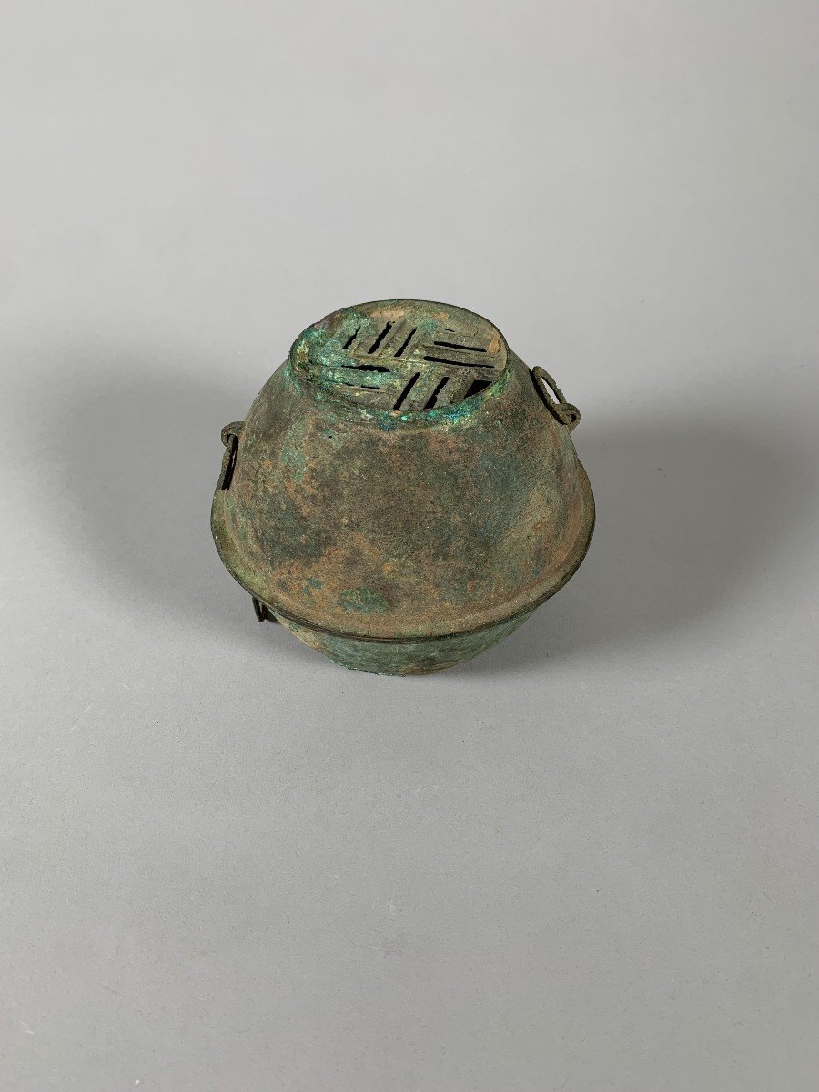 Bronze Offering Steamer Han Dynasty 206 Bc-220 Ac Archeology China -photo-4