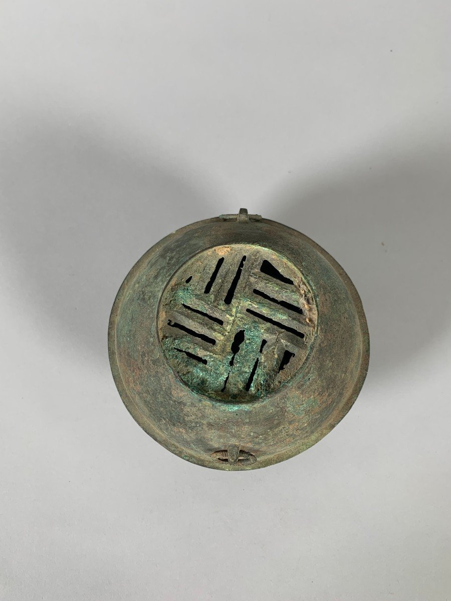 Bronze Offering Steamer Han Dynasty 206 Bc-220 Ac Archeology China -photo-3