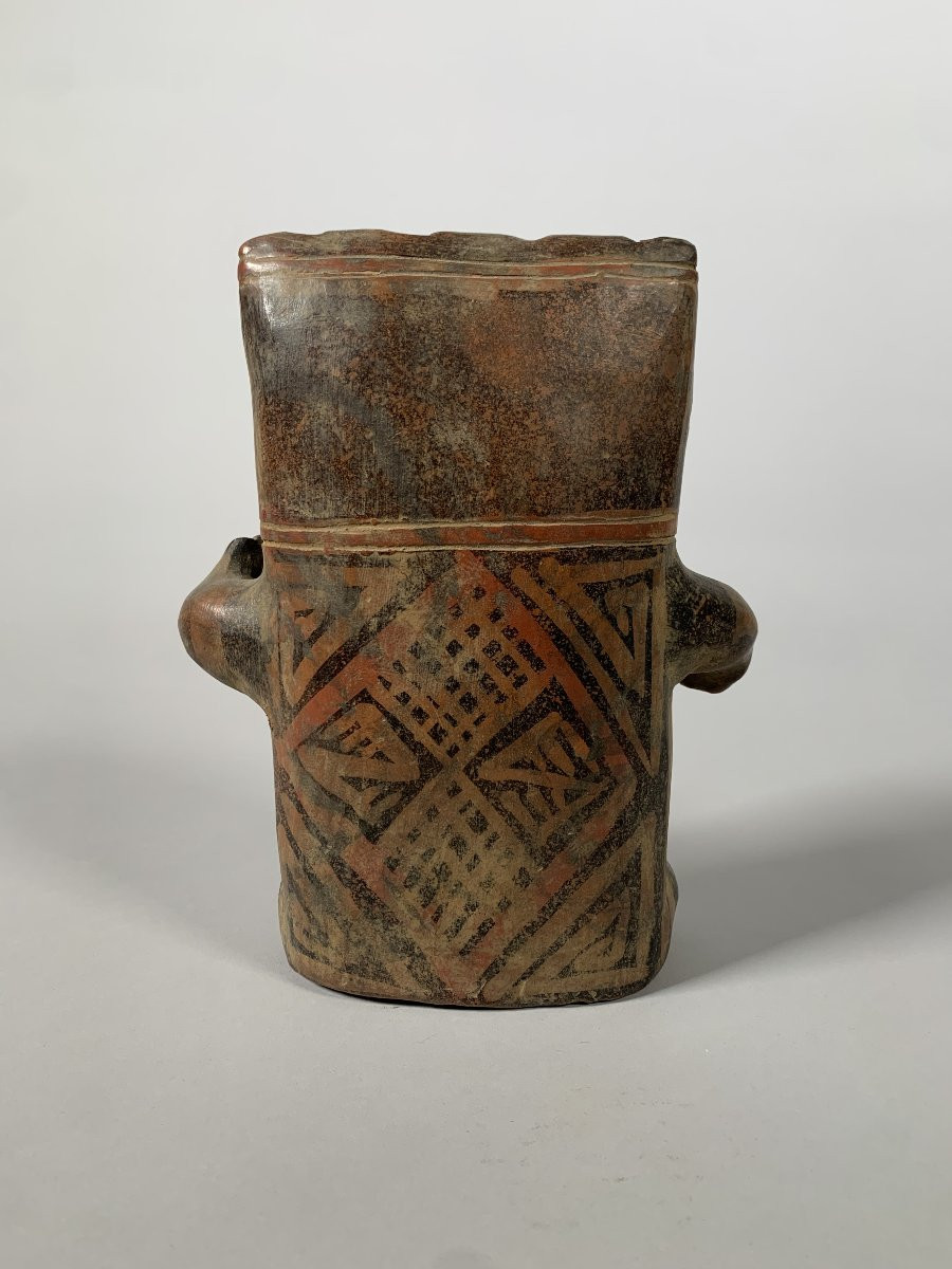 Sculpture Votive d'Un Chef de clan Culture Quimbaya,  Colombie, C. 500-1500 Apr. J-c.-photo-4