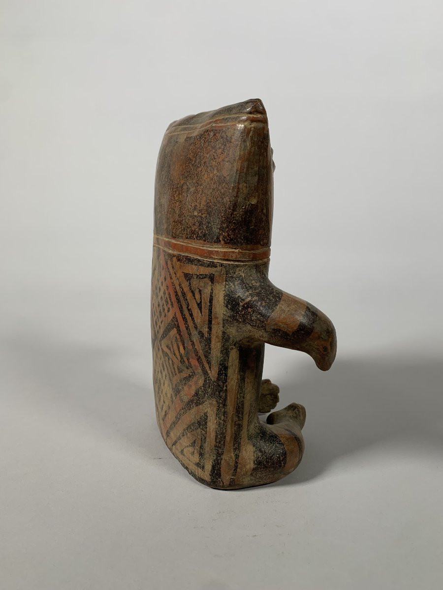 Sculpture Votive d'Un Chef de clan Culture Quimbaya,  Colombie, C. 500-1500 Apr. J-c.-photo-6