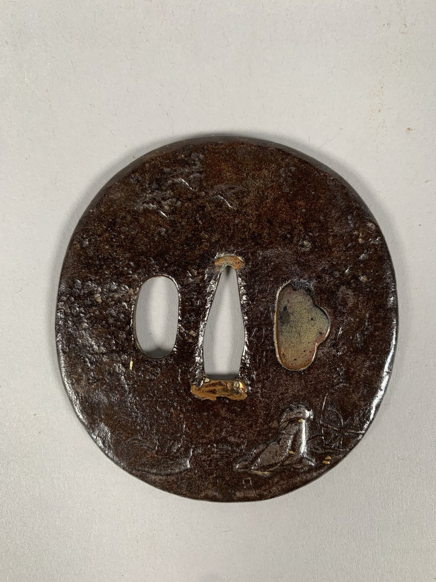 Tsuba Maru-gata Edo Period (1603-1868) Japan