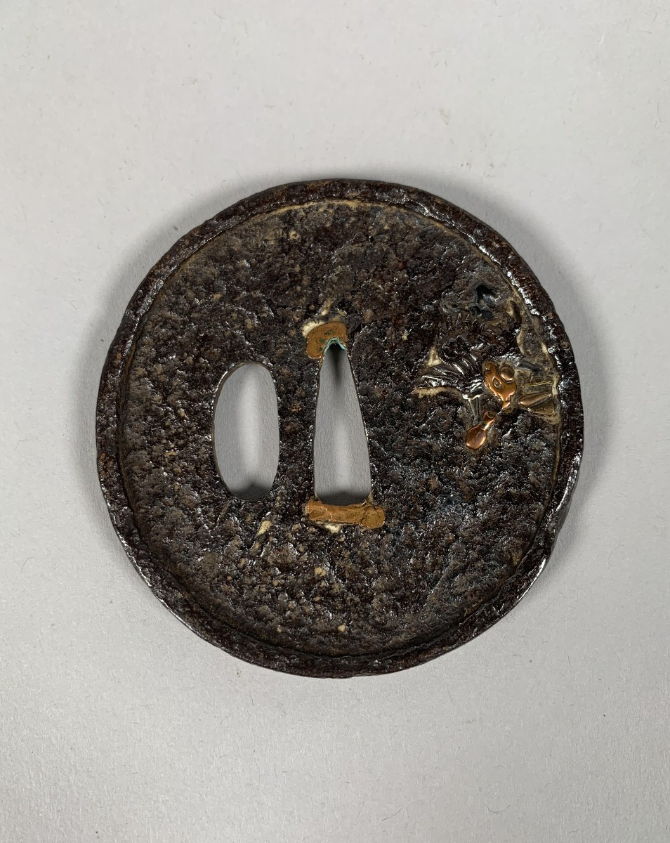 Tsuba Maru-gata Edo Period (1603-1868) Japan 17th Century