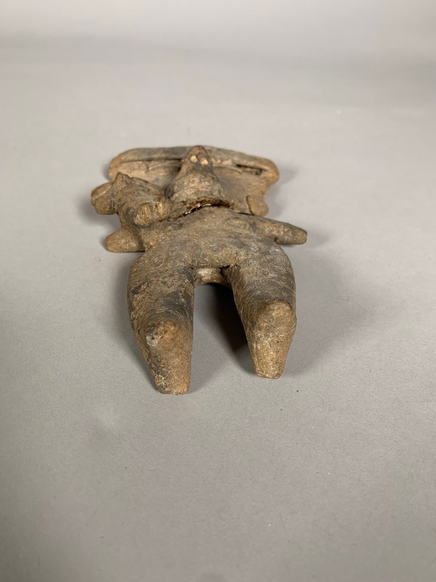 Sculpture Of A Terracotta Idol Chupicuaro Civilization 1000-100 Bc Mexico Archaeology-photo-4