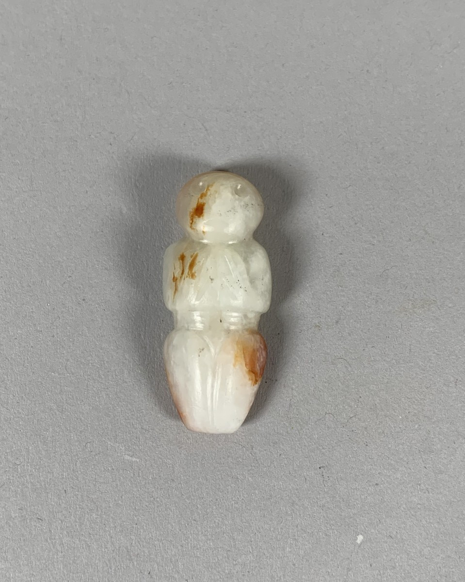Netsuke En Jade Néphrite XVIIIème Siècle Ere Edo Japon