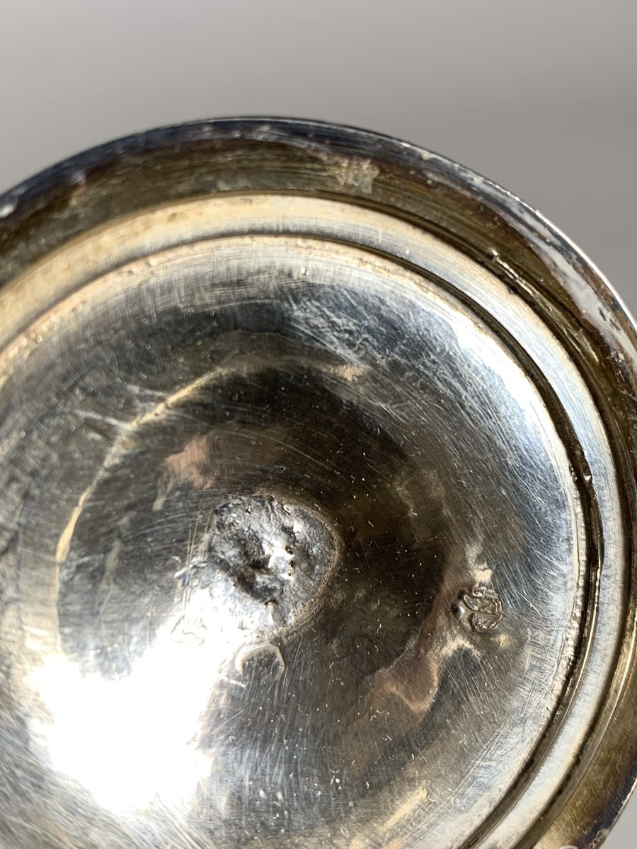 Verseuse en argent époque Restauration poinçons vieillard (1819-1838)  XIXeme siecle-photo-7