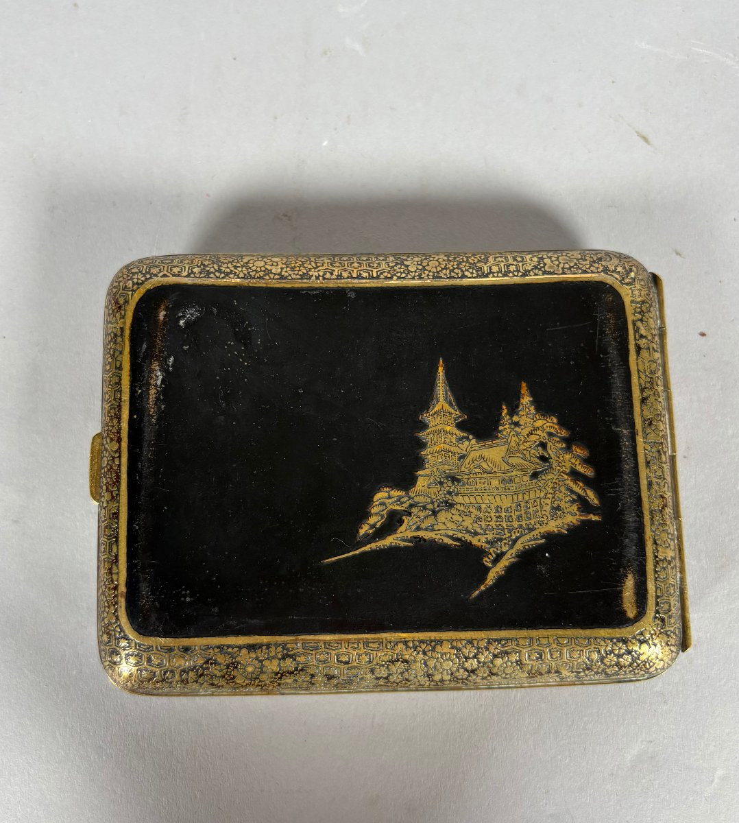 Japanese Cigarette Case, Meiji Era, Early 20th Century-photo-3