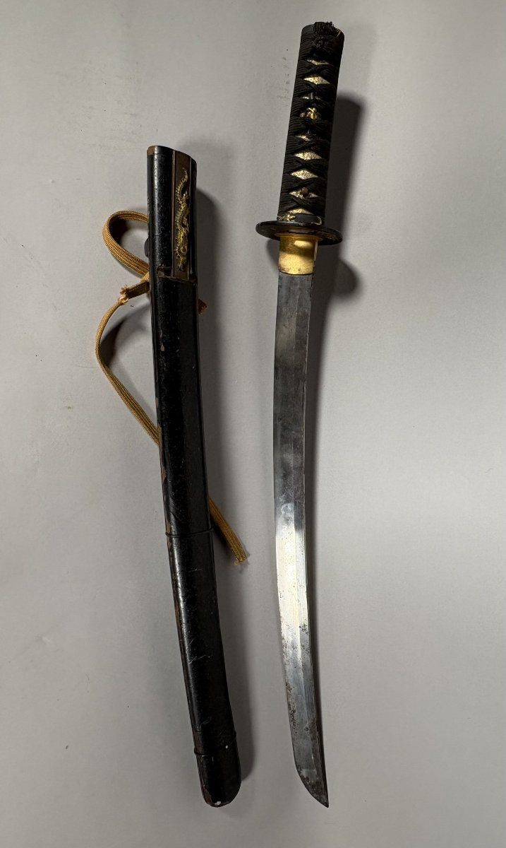  Wakizashi ere Edo Japon, XVIIème - XVIIIème siècle. sabre -photo-2