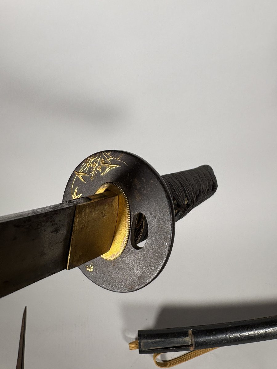  Wakizashi ere Edo Japon, XVIIème - XVIIIème siècle. sabre -photo-4