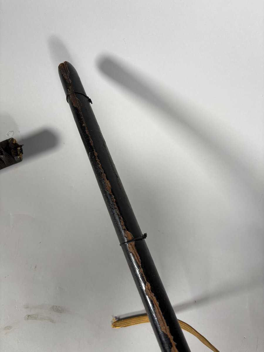  Wakizashi ere Edo Japon, XVIIème - XVIIIème siècle. sabre -photo-8