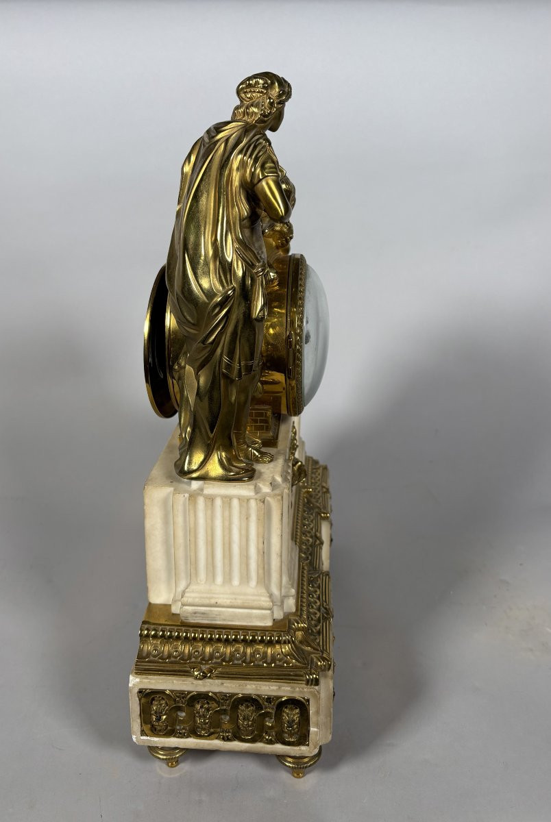 Beautiful Louis XVI Period Clock "altar Of Venus" 18th Century-photo-1