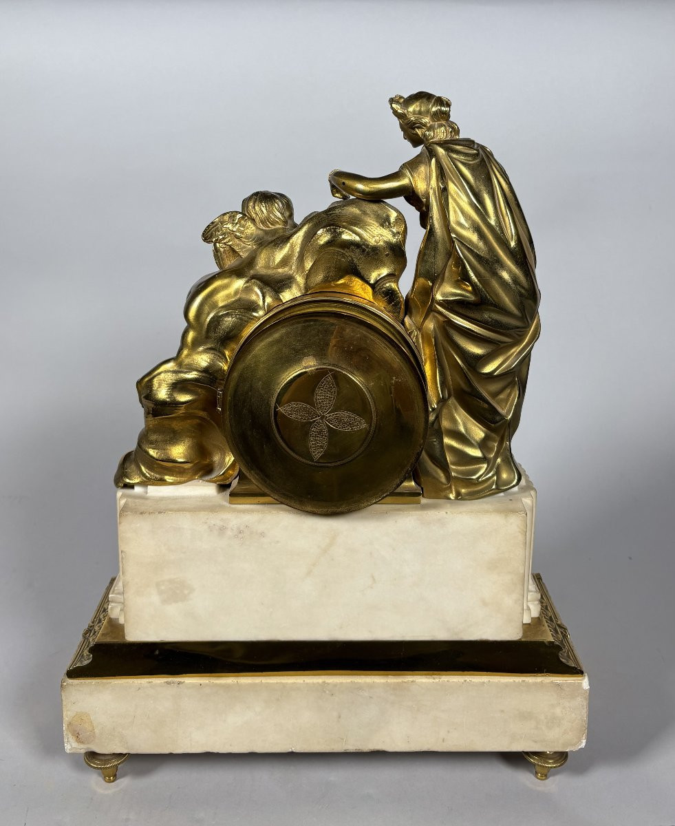 Beautiful Louis XVI Period Clock "altar Of Venus" 18th Century-photo-2