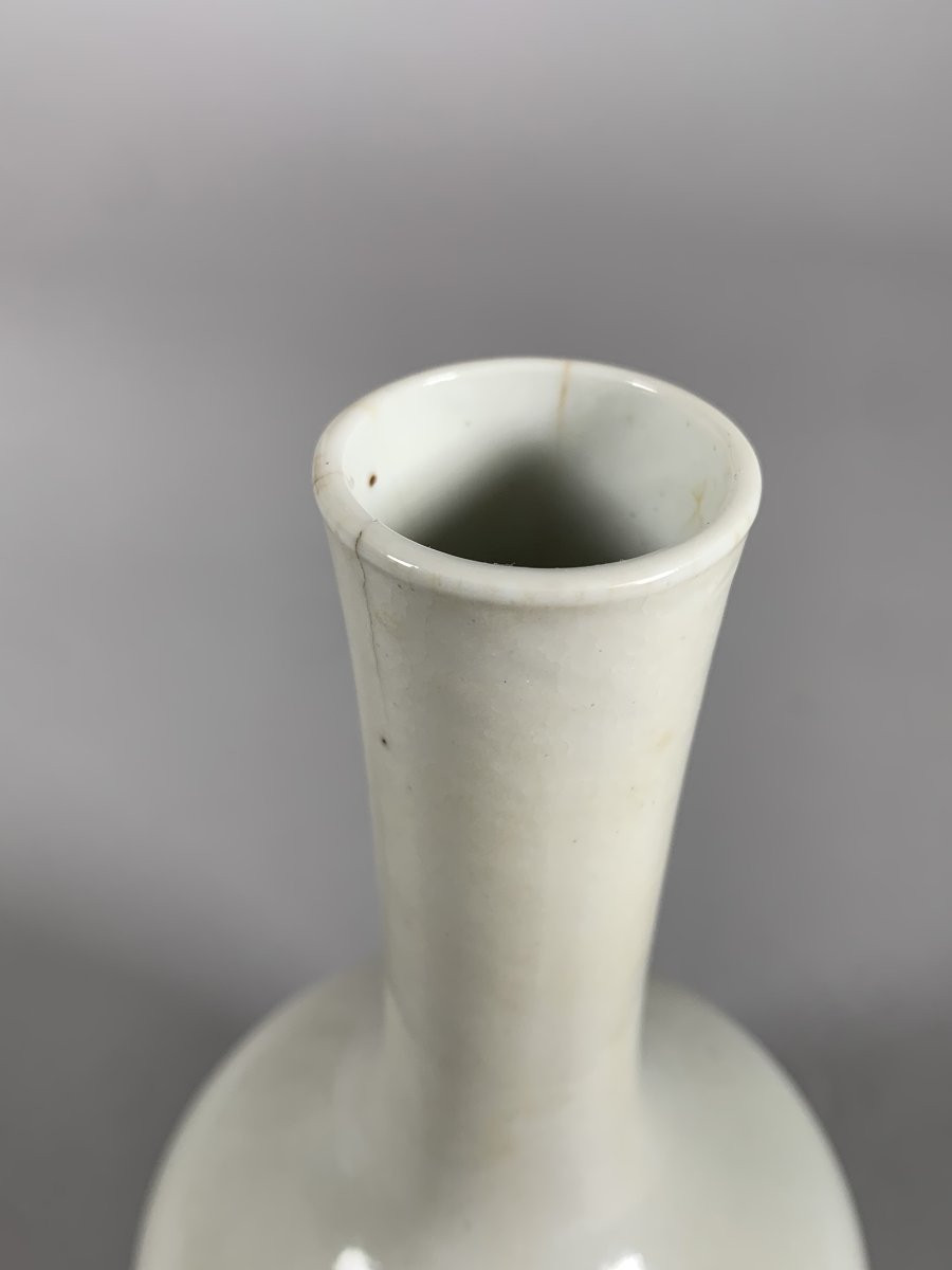 Dehua Porcelain Vase, Kangxi Dynasty (1661-1722), Monochrome China -photo-4