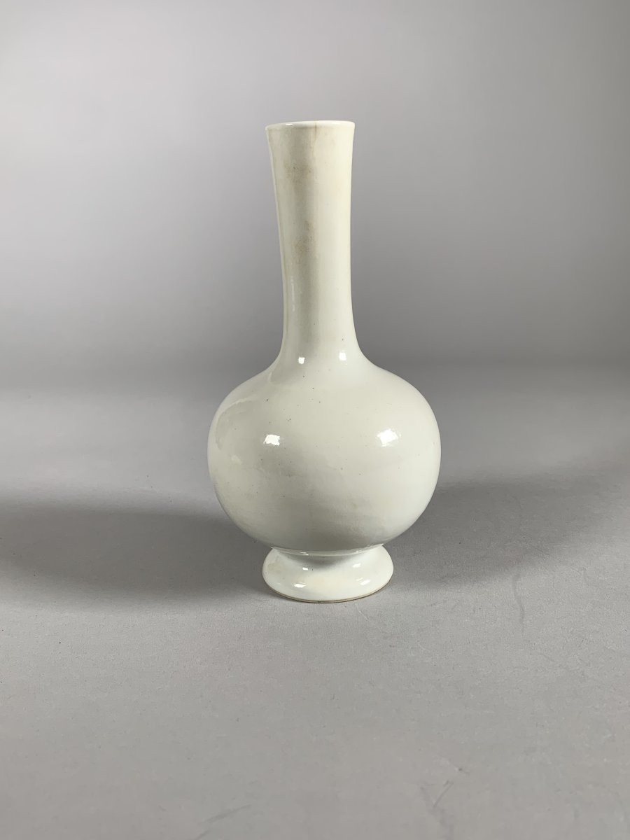 Dehua Porcelain Vase, Kangxi Dynasty (1661-1722), Monochrome China -photo-5