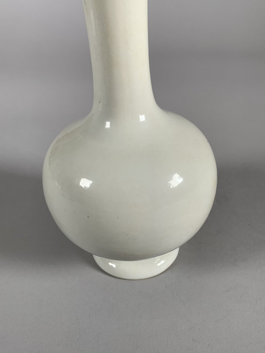 Dehua Porcelain Vase, Kangxi Dynasty (1661-1722), Monochrome China -photo-7