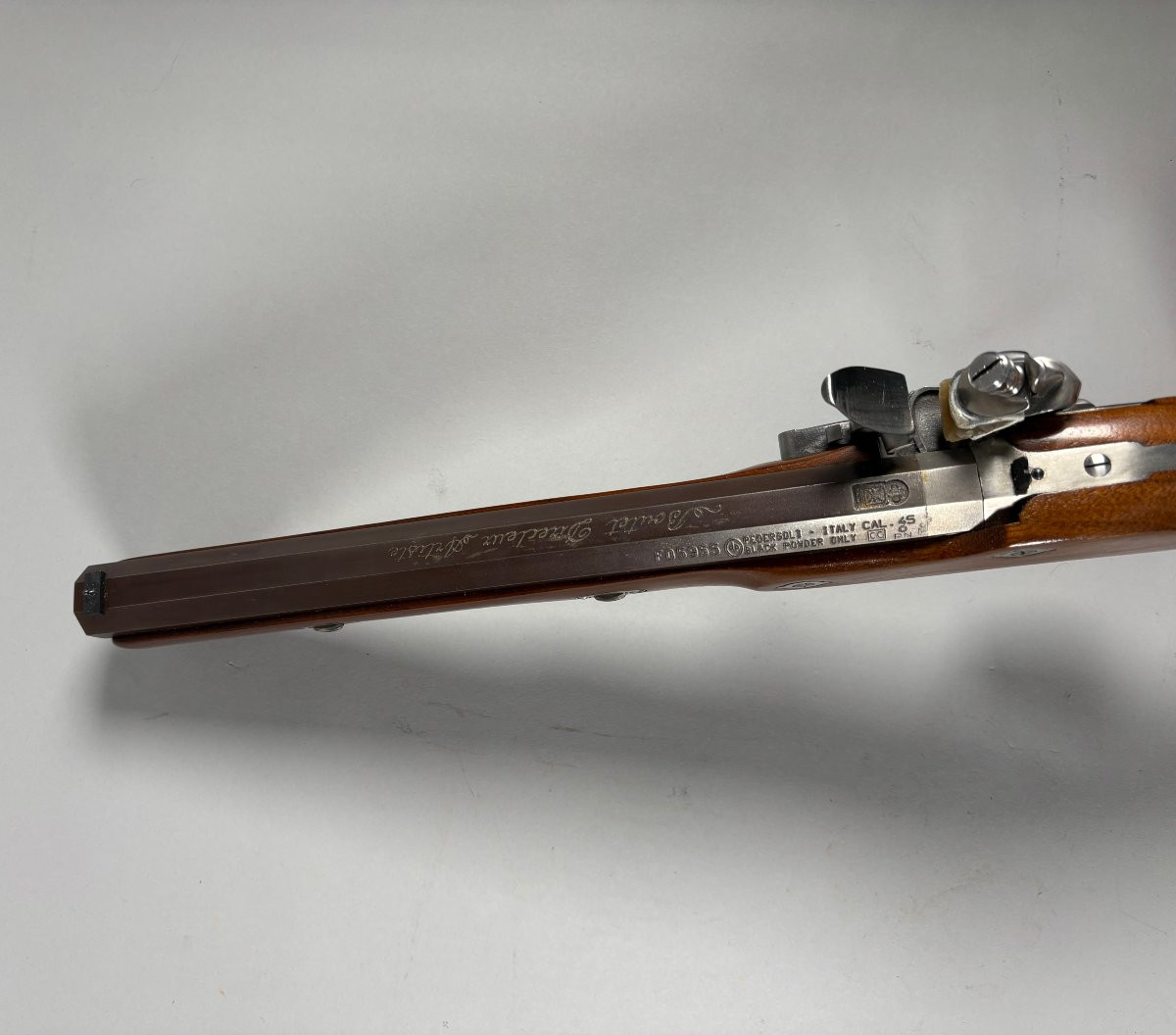 Pistolet à silex d'officier general modèle Vendémiaire An XII de général.-photo-4