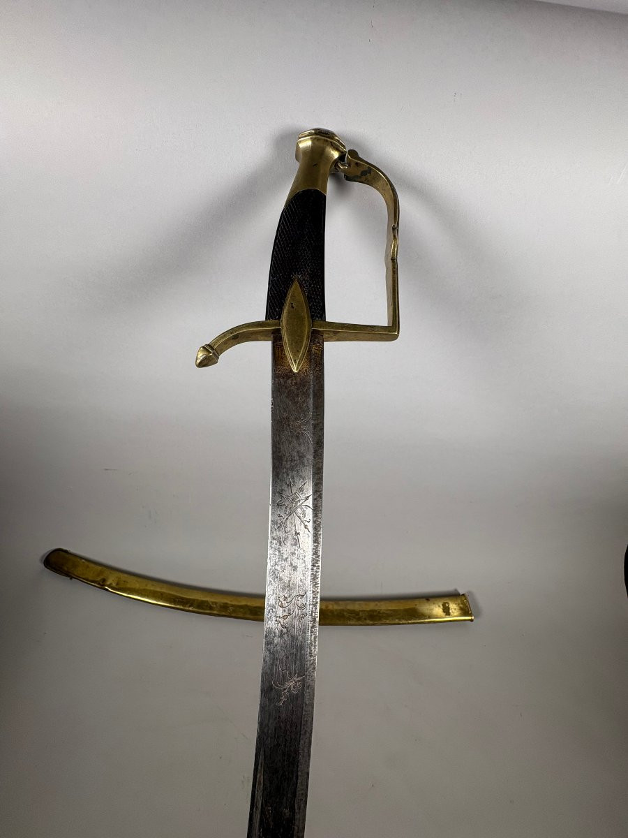 French Revolutionary Infantry Officer's Sabre  -photo-1