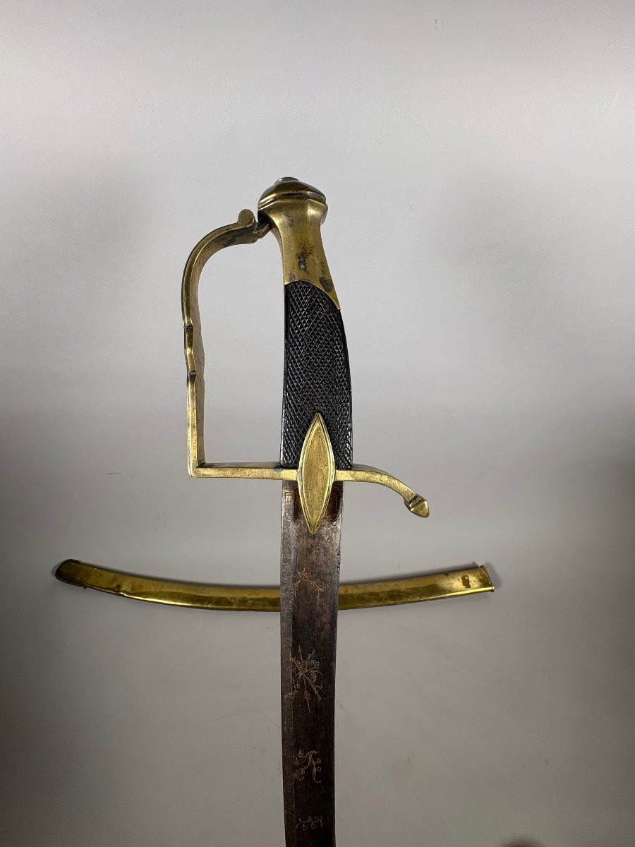 French Revolutionary Infantry Officer's Sabre  -photo-5