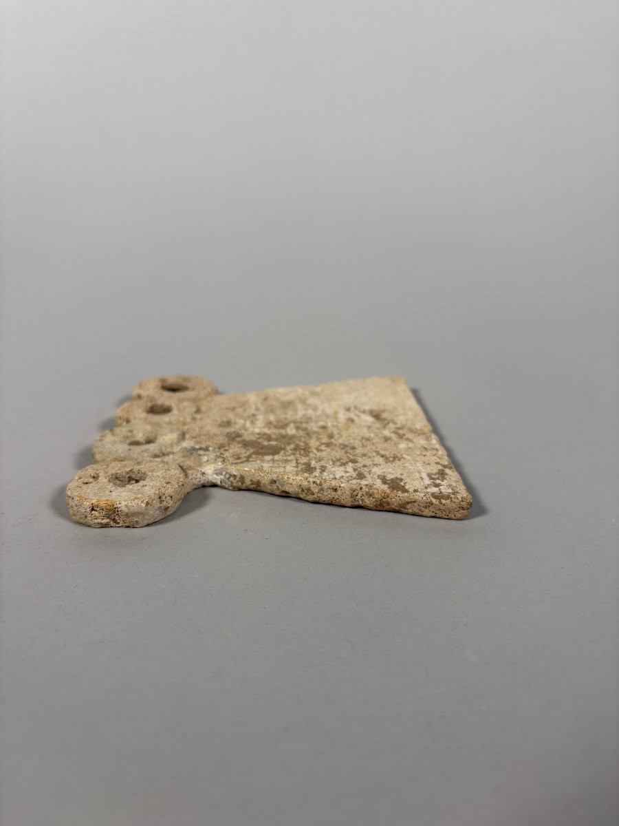 Bell-shaped Idol With Eyes, Tell Brak Archaeology, 4th Millennium Bc-photo-2