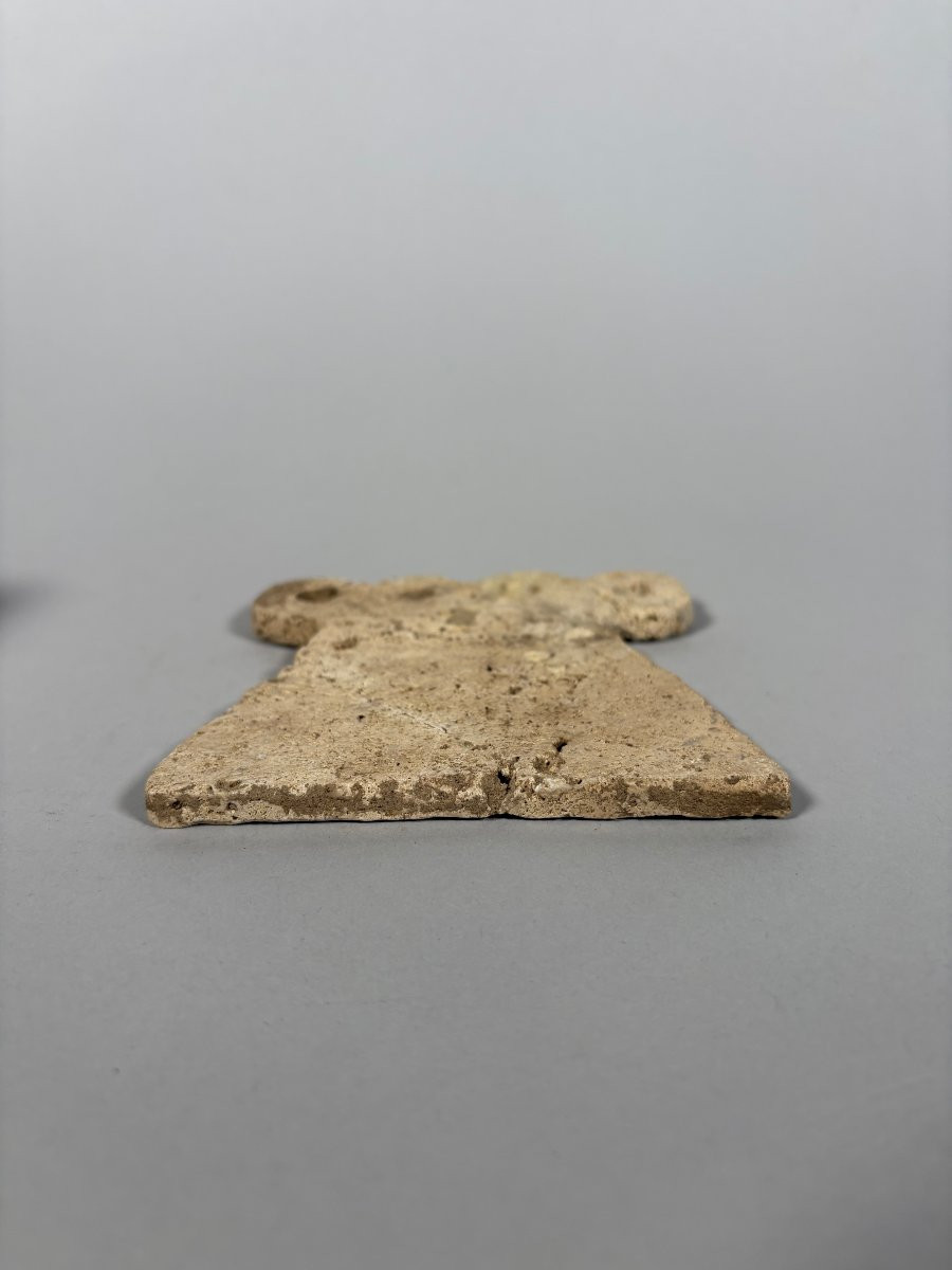 Bell-shaped Idol With Eyes, Tell Brak Archaeology, 4th Millennium Bc-photo-3