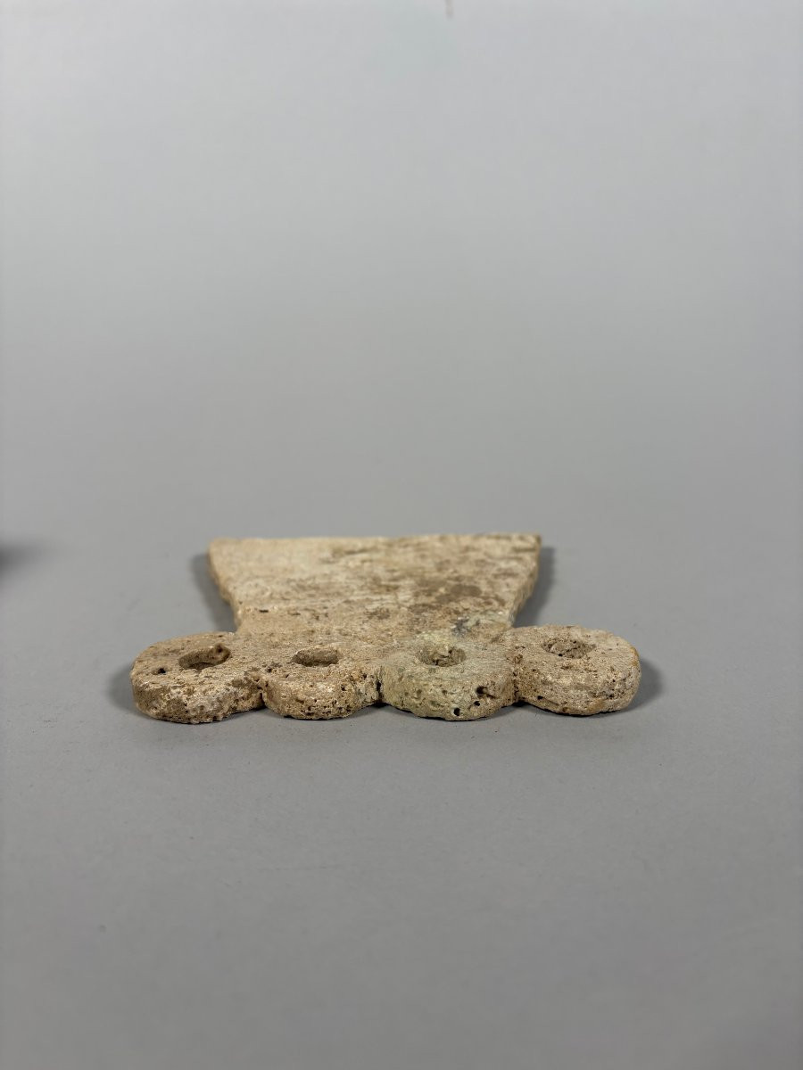 Bell-shaped Idol With Eyes, Tell Brak Archaeology, 4th Millennium Bc-photo-4