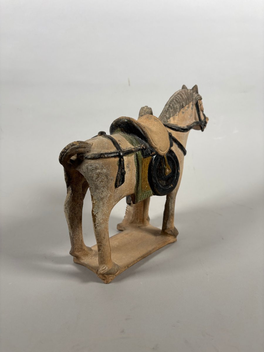 Ming Dynasty Mingqi Figurine Of A Groom, Terracotta - China, 22cm, Archaeology-photo-3