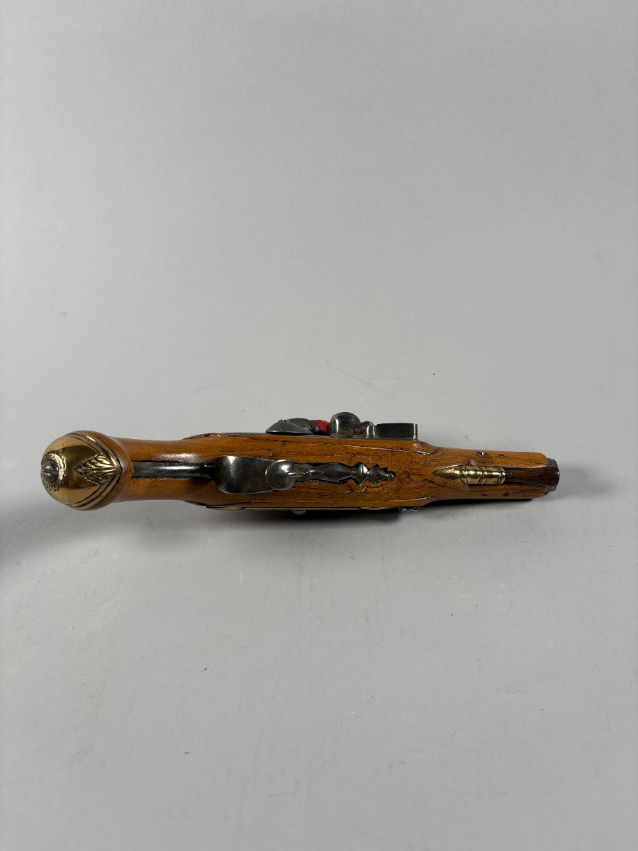 Flintlock Pistol 18th Century Circa 1750-photo-2