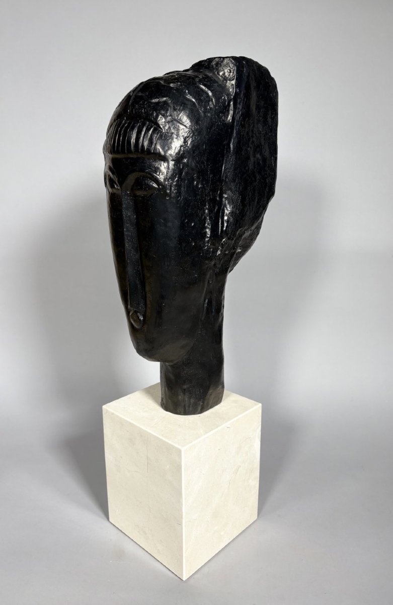 Amédéo Modigliani (1884–1920) Sculpture  -photo-2