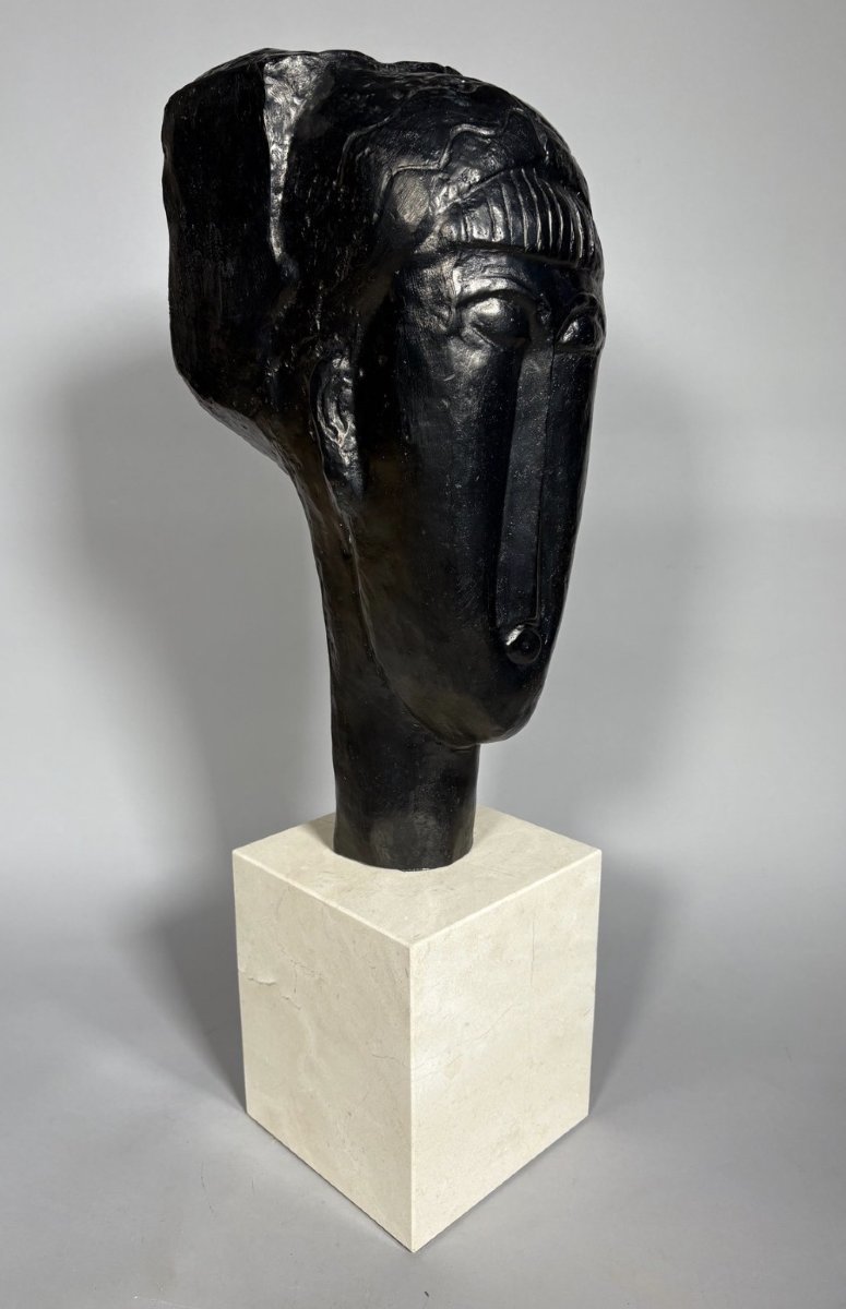 Amédéo Modigliani (1884–1920) Sculpture  -photo-2