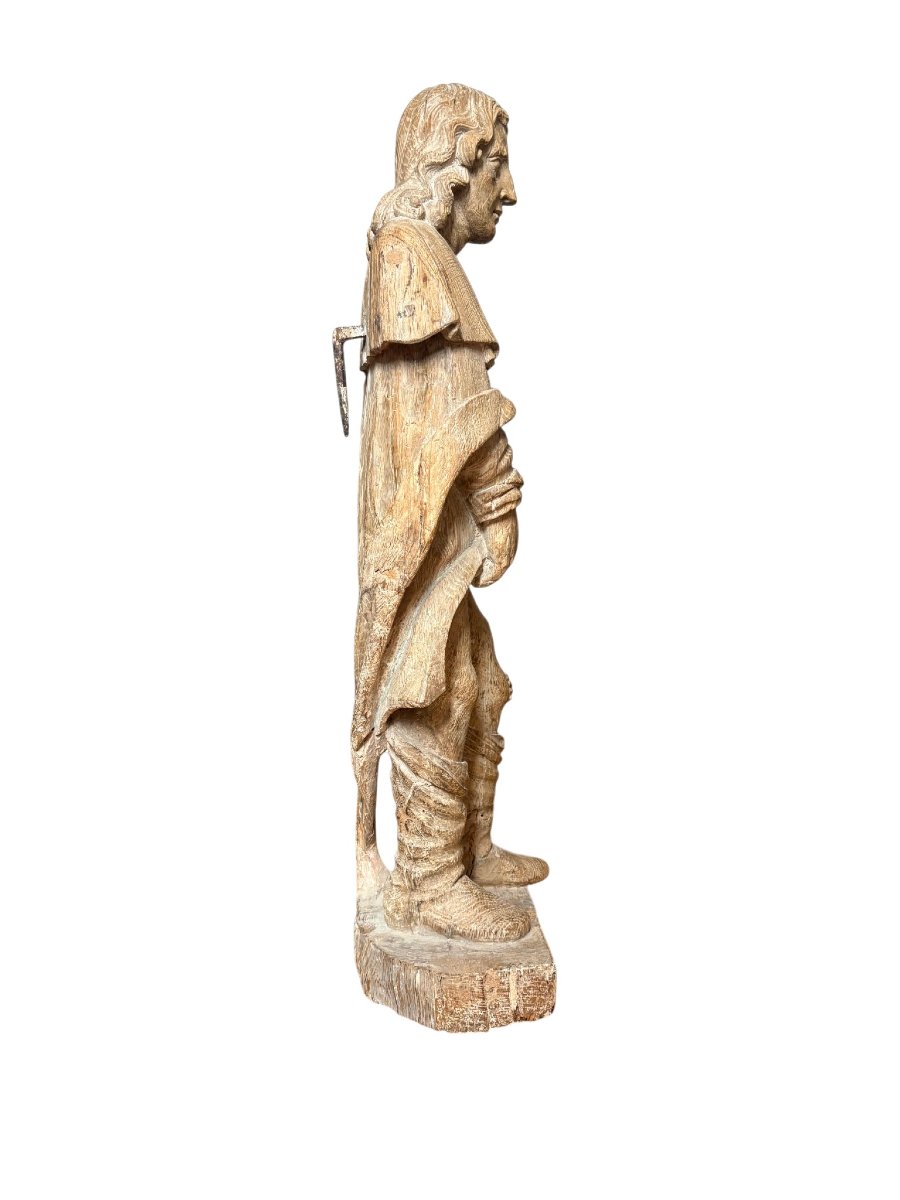 Sculpture en bois de Saint Roch  - XVIIème siècle  -photo-1