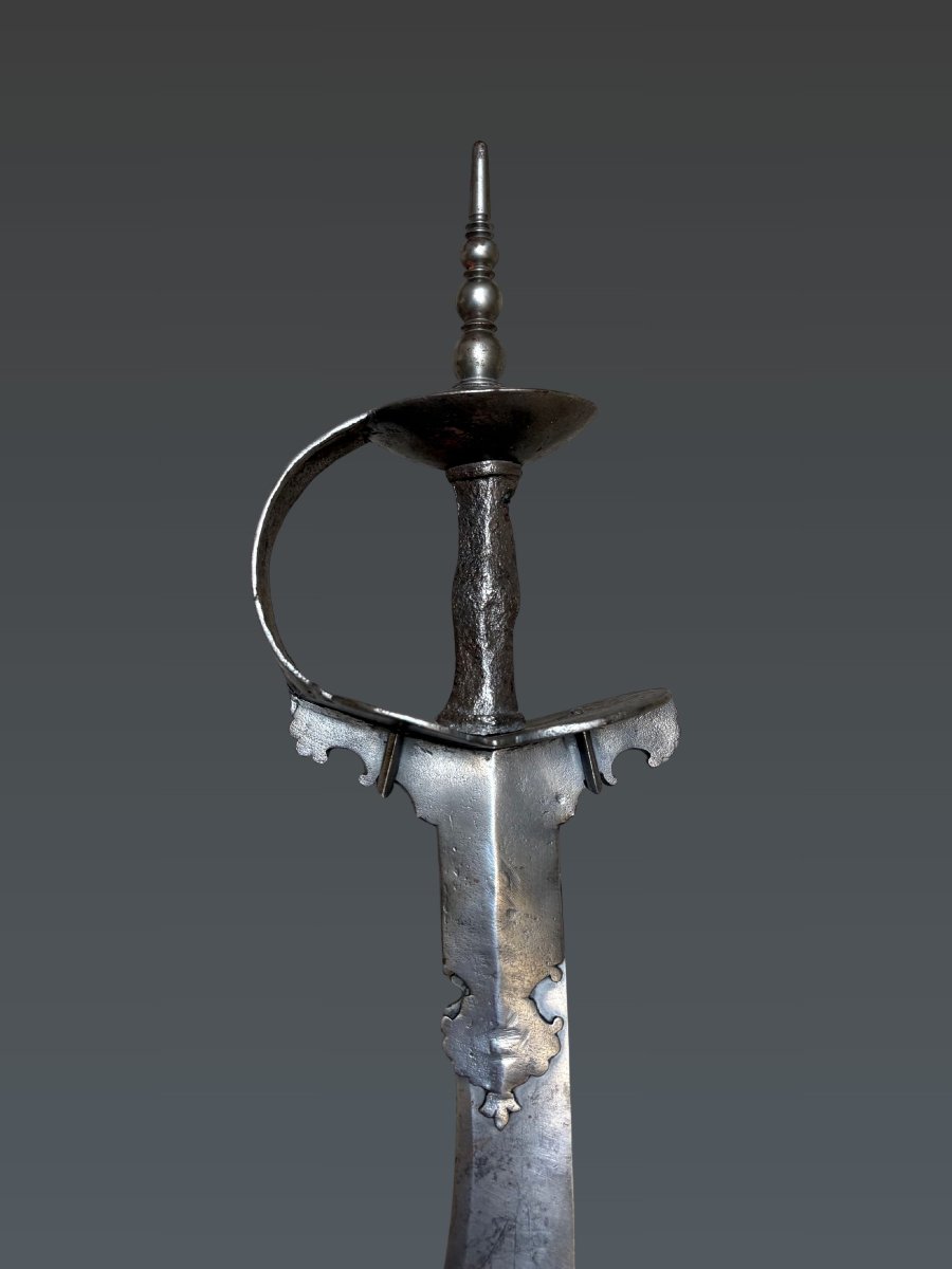  Khanda (or Tegha) Rajput Saber, North India, 17th Century-photo-3
