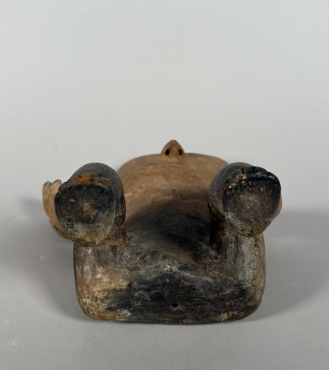 Culture Quimbaya, Colombie circa 500-1500 apr. J-C. Sculpture d'un chef  Cacique-photo-3