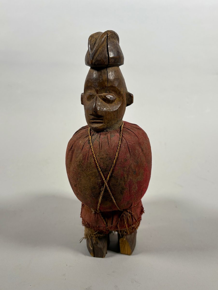 Mpwau Magic Reliquary Statuette, Teke, Republic Of The Congo