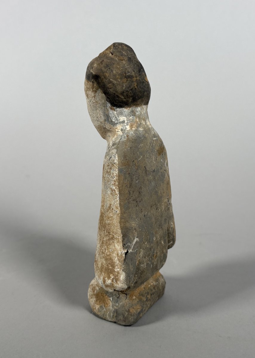 Sculpture d'une Mingqi Chine Dynastie Han (206 av. J.-C. à 221)-photo-4