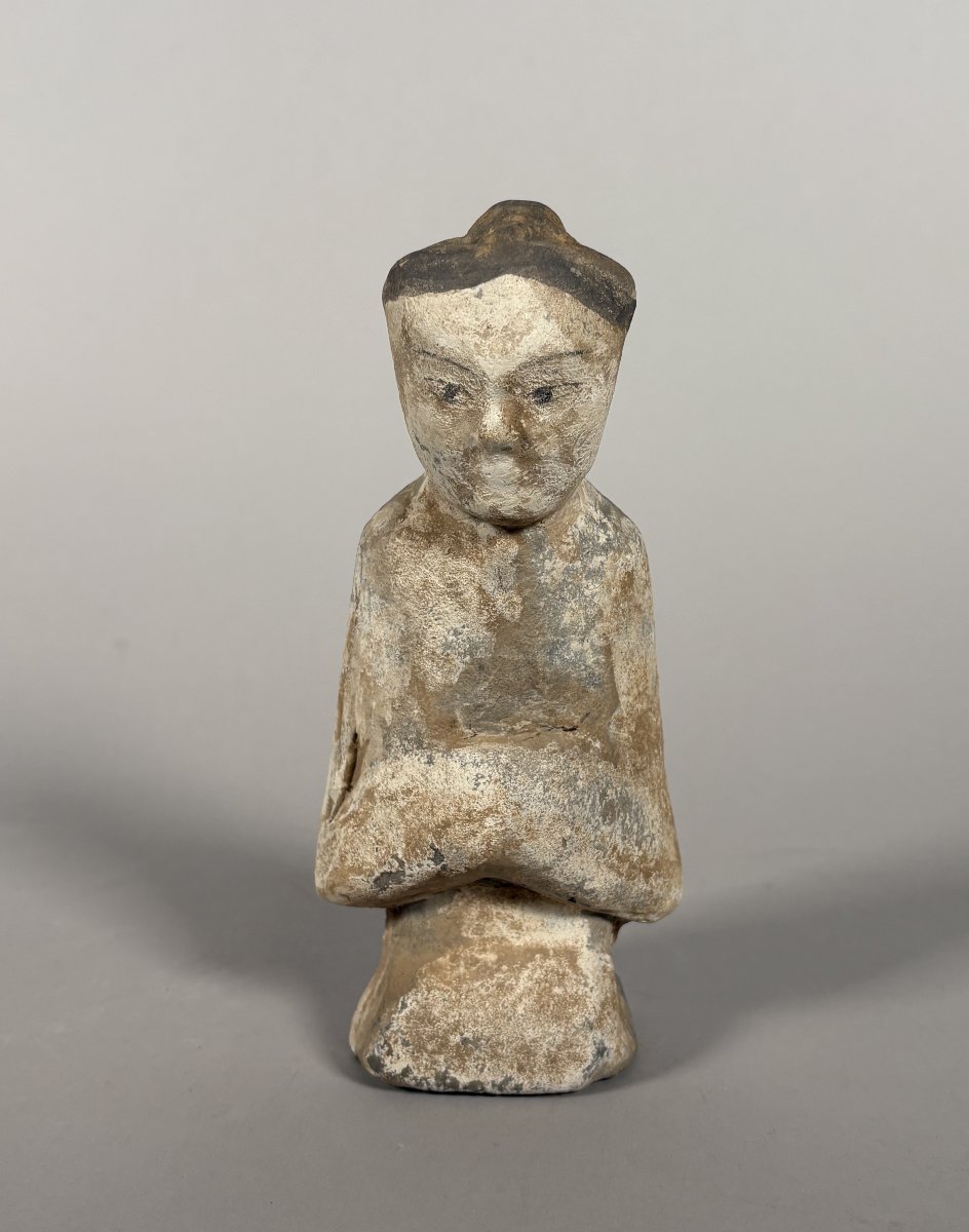 Sculpture d'une Mingqi Chine Dynastie Han (206 av. J.-C. à 221)