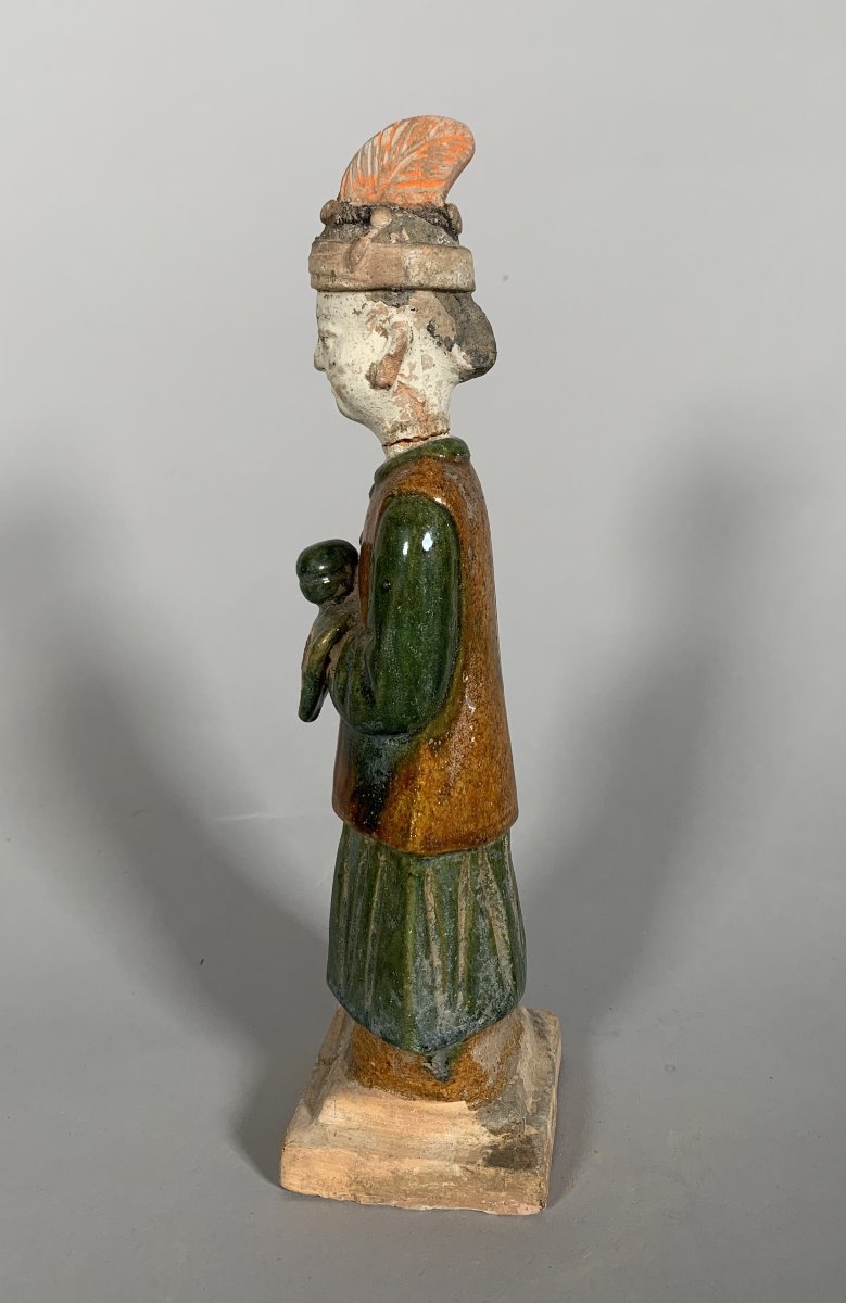 Sculpture d'un serviteur Mingqi Chine Dynastie Ming (1368-1644)-photo-3