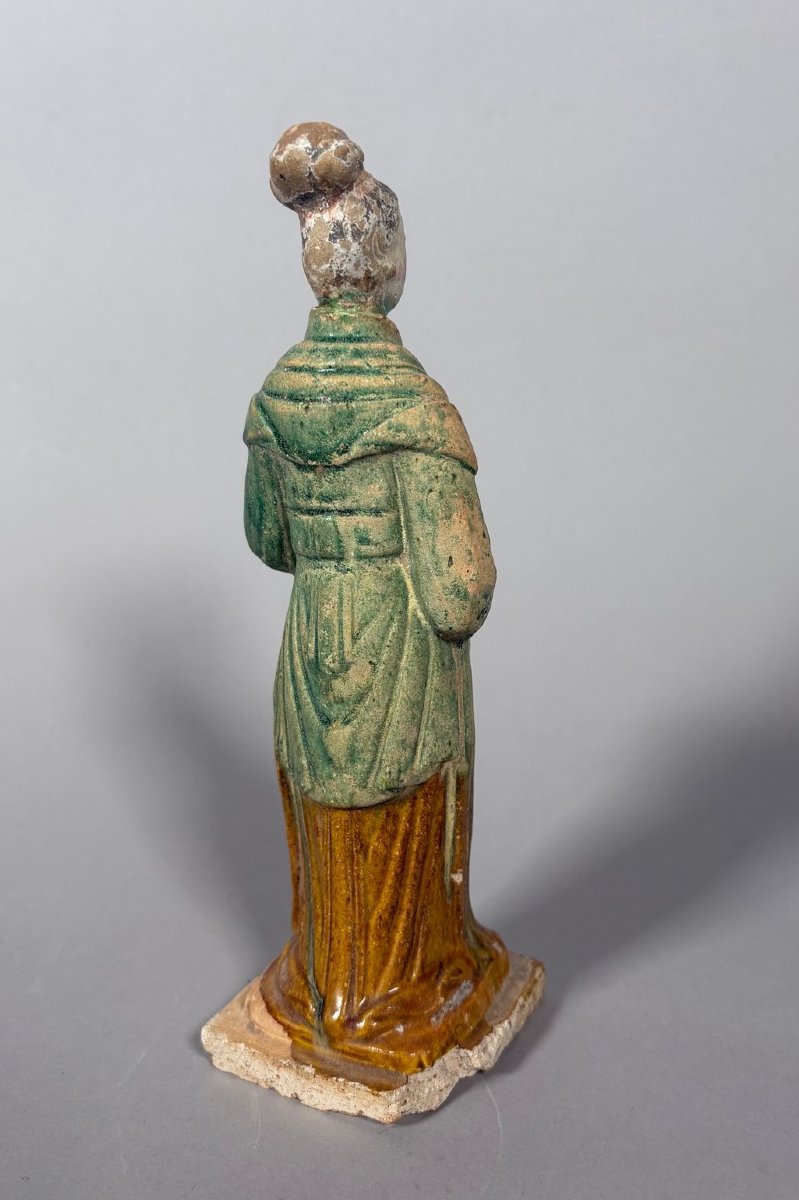 Sculpture d'un serviteur Mingqi Chine Dynastie Ming (1368-1644)-photo-2