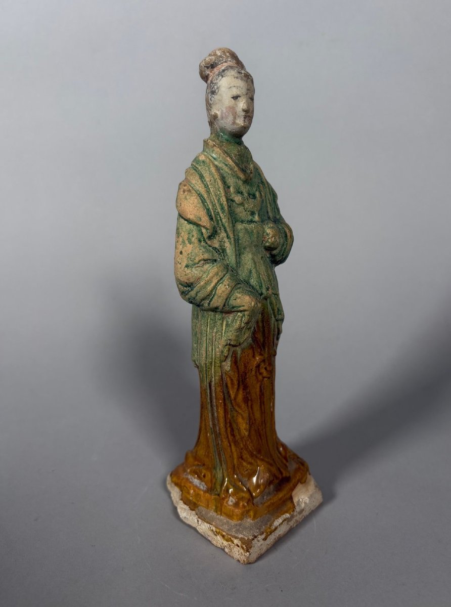 Sculpture d'un serviteur Mingqi Chine Dynastie Ming (1368-1644)-photo-4