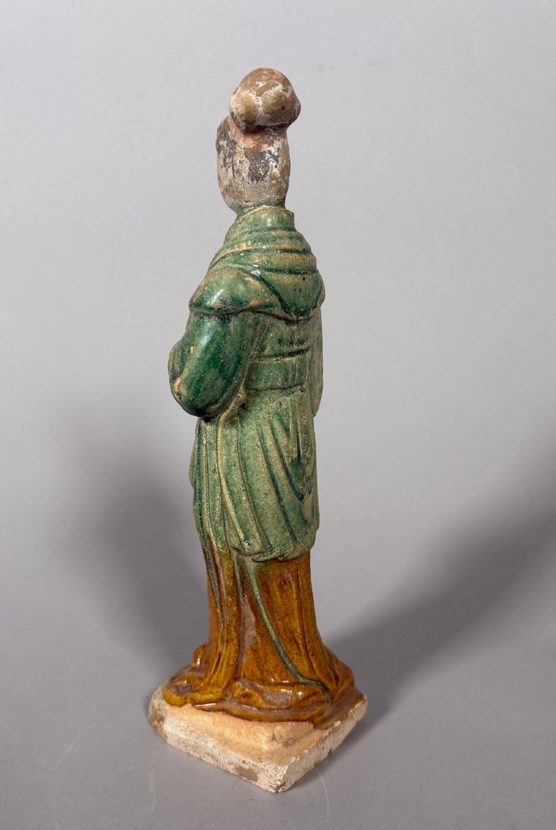Sculpture d'un serviteur Mingqi Chine Dynastie Ming (1368-1644)-photo-1