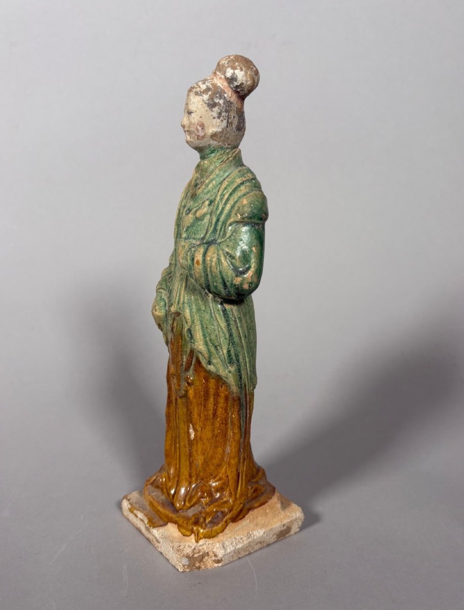 Sculpture d'un serviteur Mingqi Chine Dynastie Ming (1368-1644)-photo-2