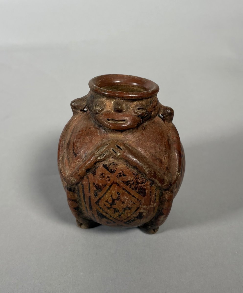Vase pendentif chamanique Culture Quimbaya,  Colombie circa 500-1500 apr. J-C. precolombien