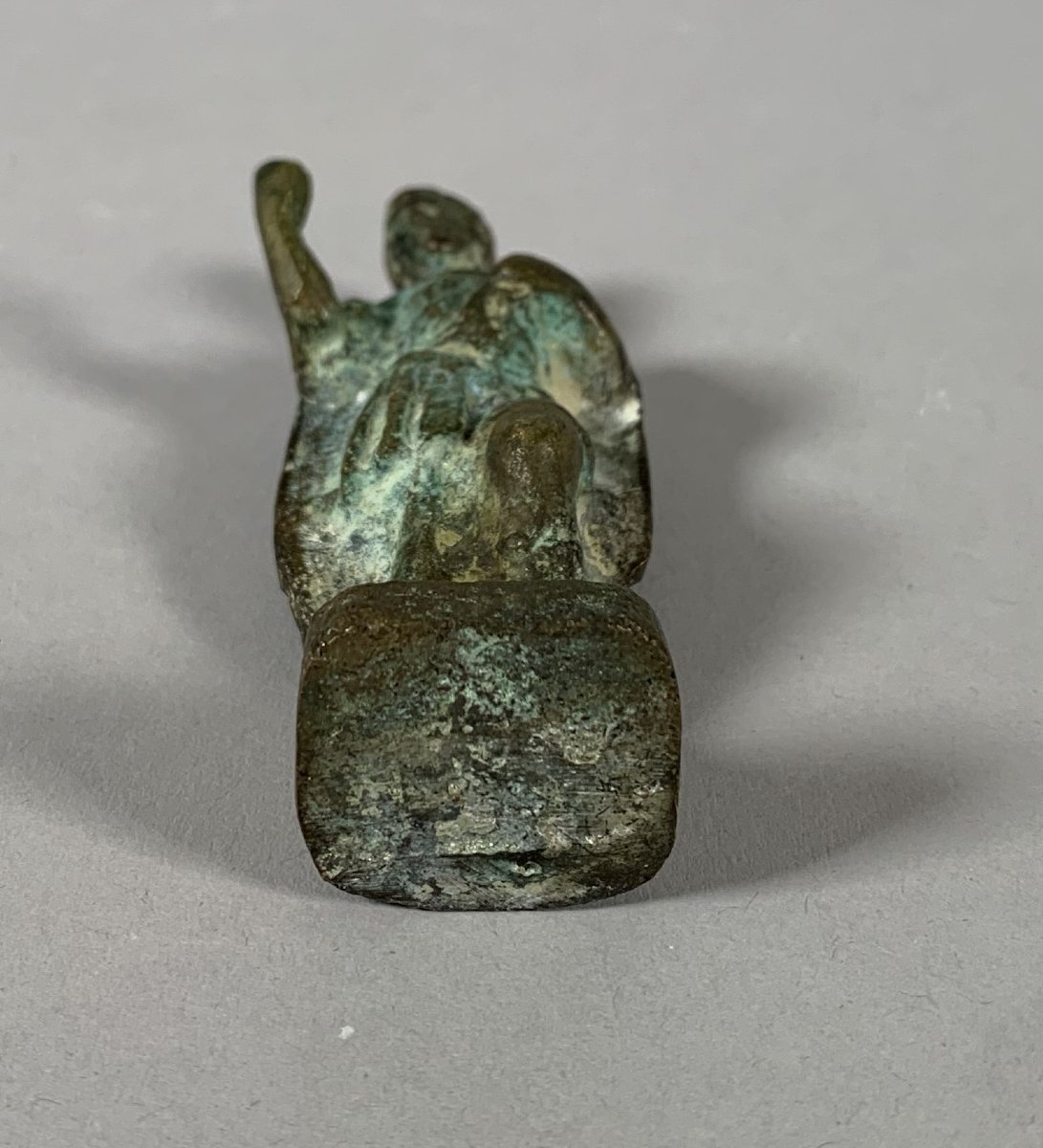 Bronze Statuette Of A Roman Emperor In The Ancient Roman Style, 1st–2nd Century-photo-2