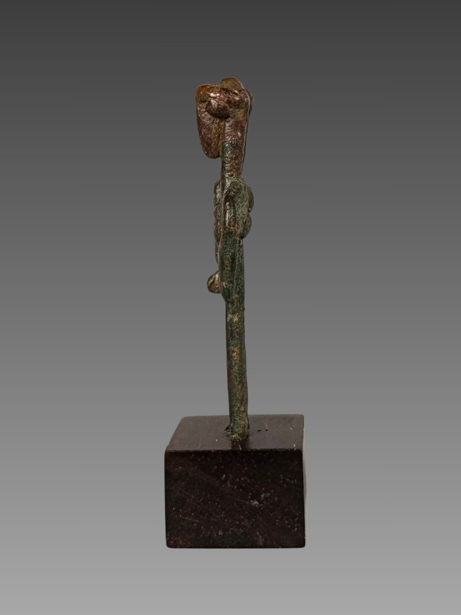Idol, Amlash, Early 1st Millennium B.c.e., Bronze, Archaeology  -photo-2