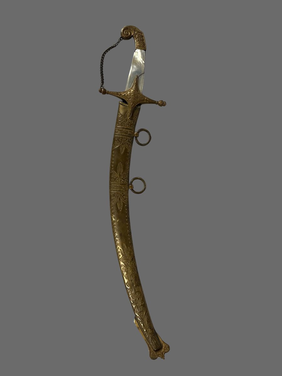 Dague d'Officier de Marine Français  XIXeme siecle Epoque Restaurations circa 1830