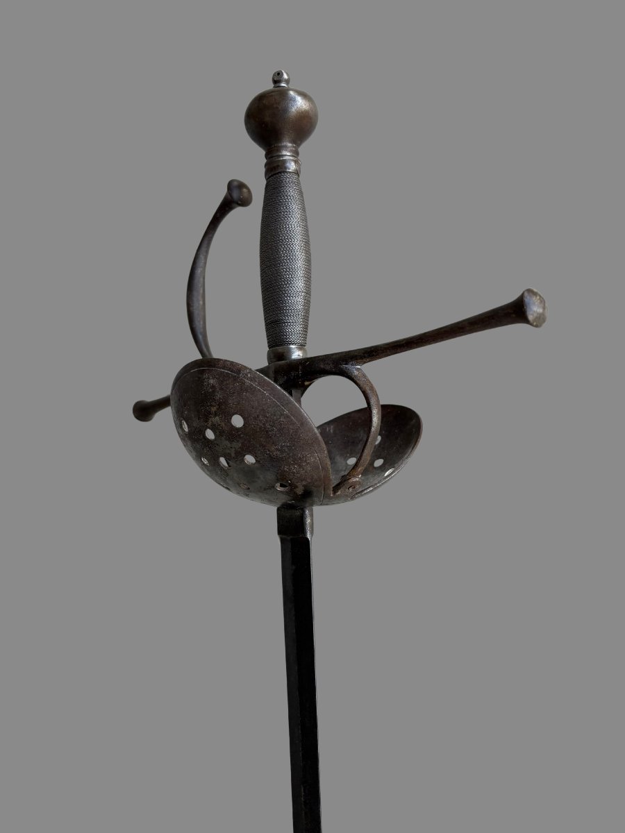17th-century Shell-hilted Rapier-photo-4