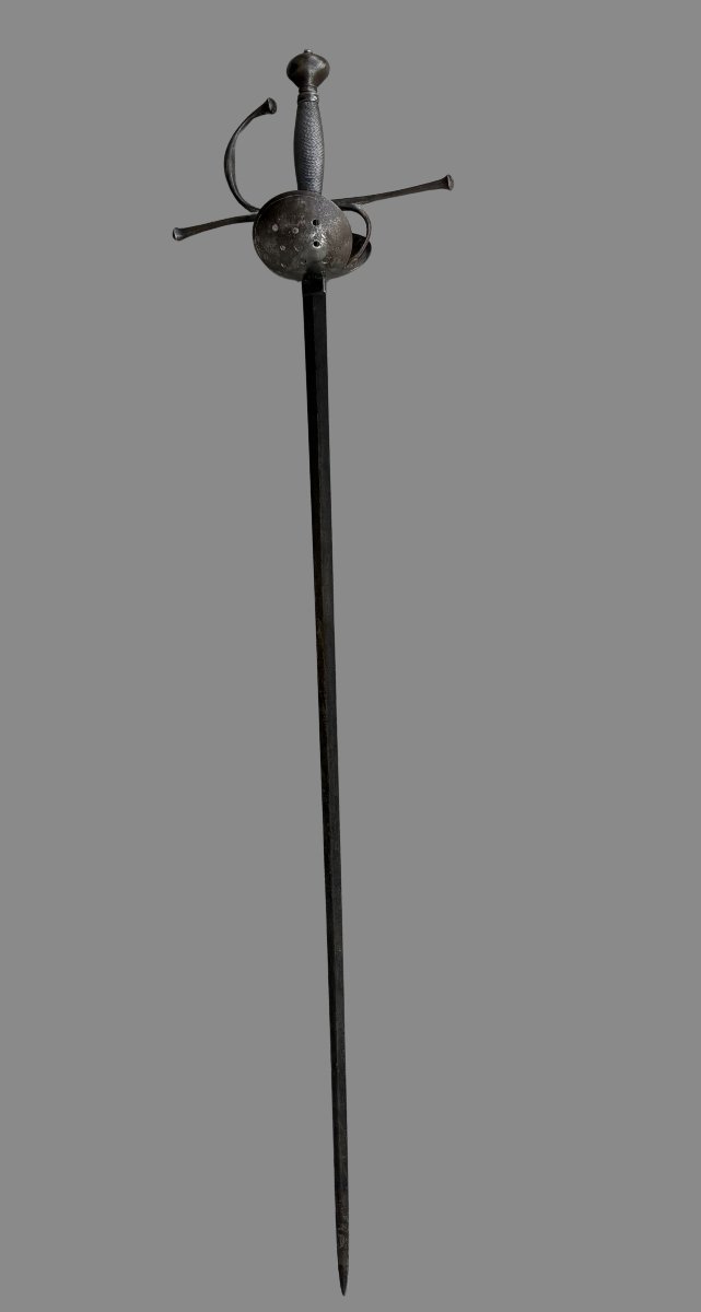 17th-century Shell-hilted Rapier-photo-2