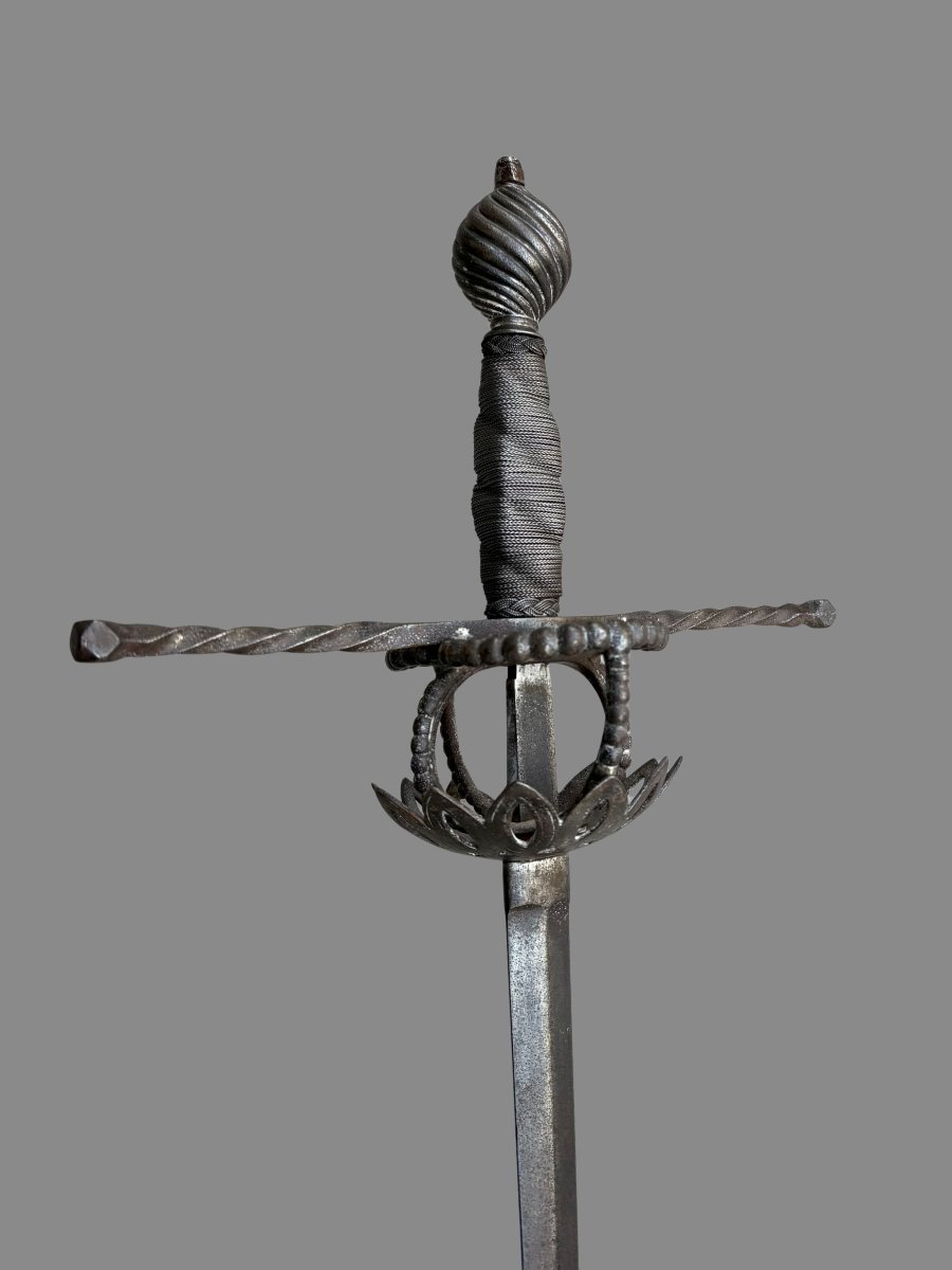 17th-century Shell-hilted Rapier-photo-3
