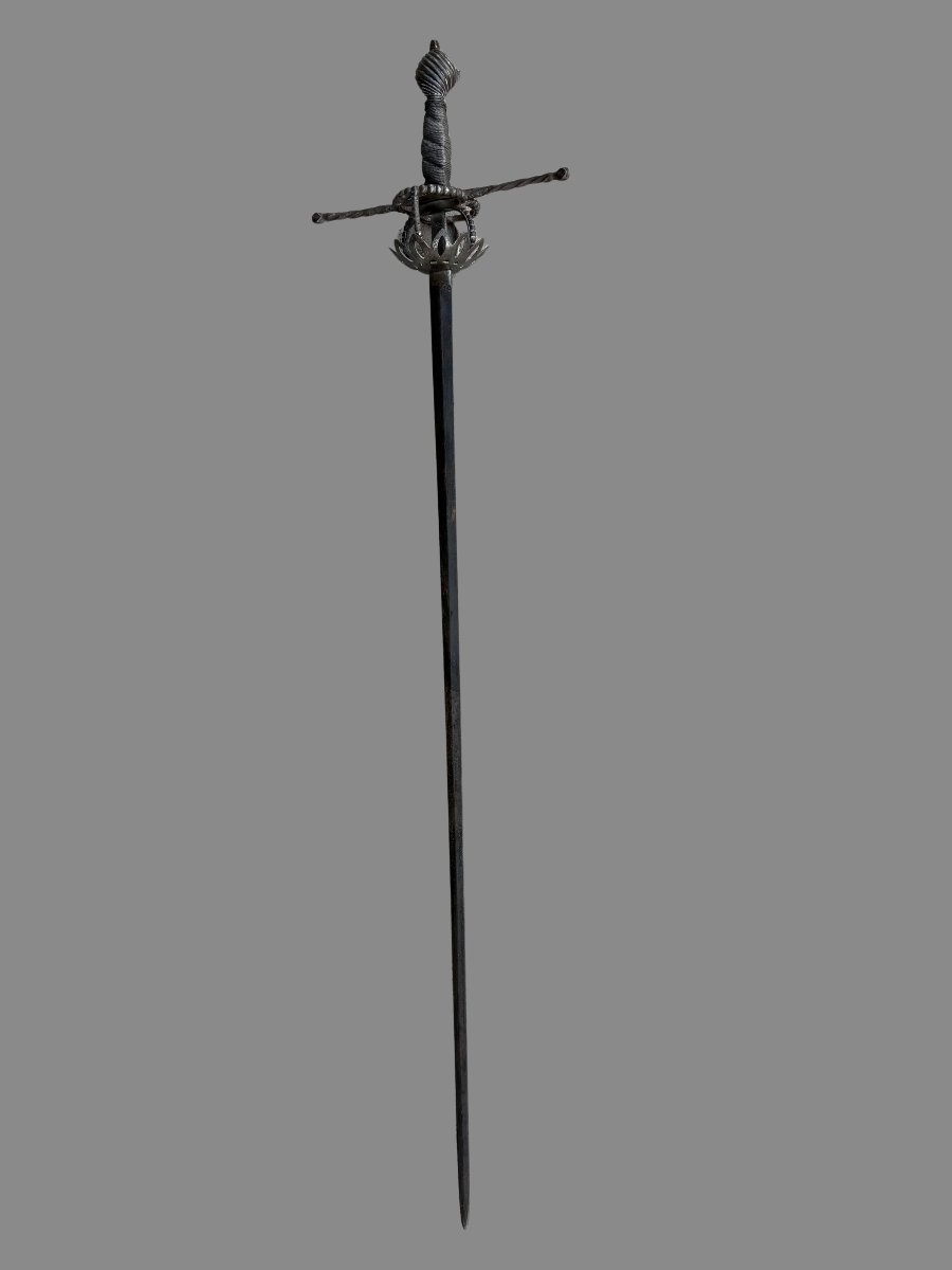 17th-century Shell-hilted Rapier-photo-1