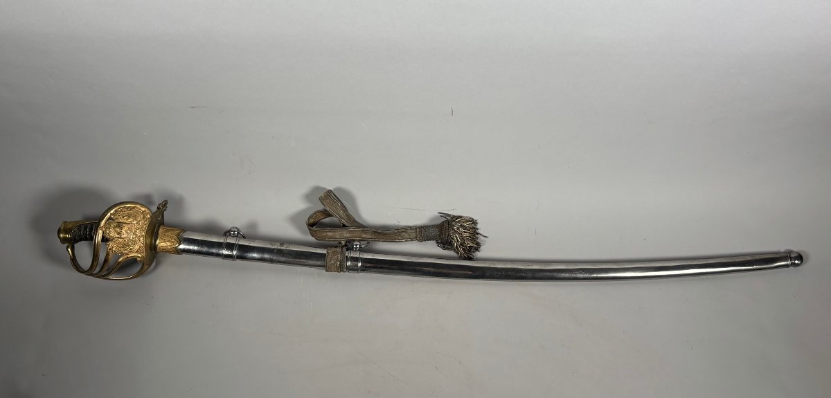 King's Bodyguard Saber, 1st Model, 1814, 19th Century -photo-3