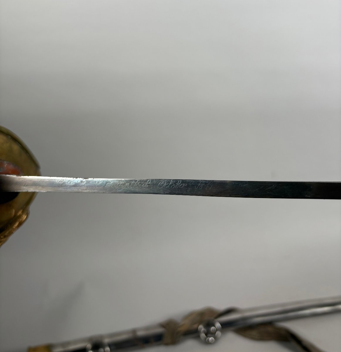 King's Bodyguard Saber, 1st Model, 1814, 19th Century -photo-2